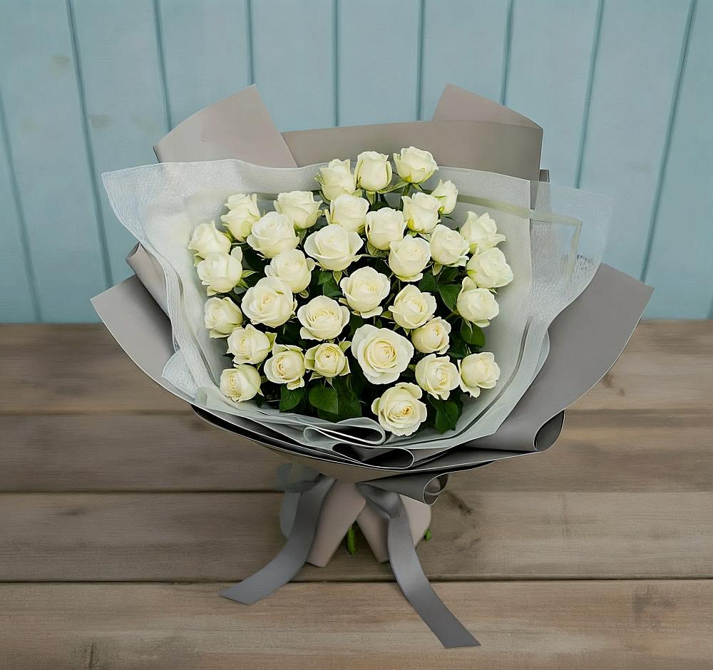 Букет Белоснежная нежность в Новохоперске