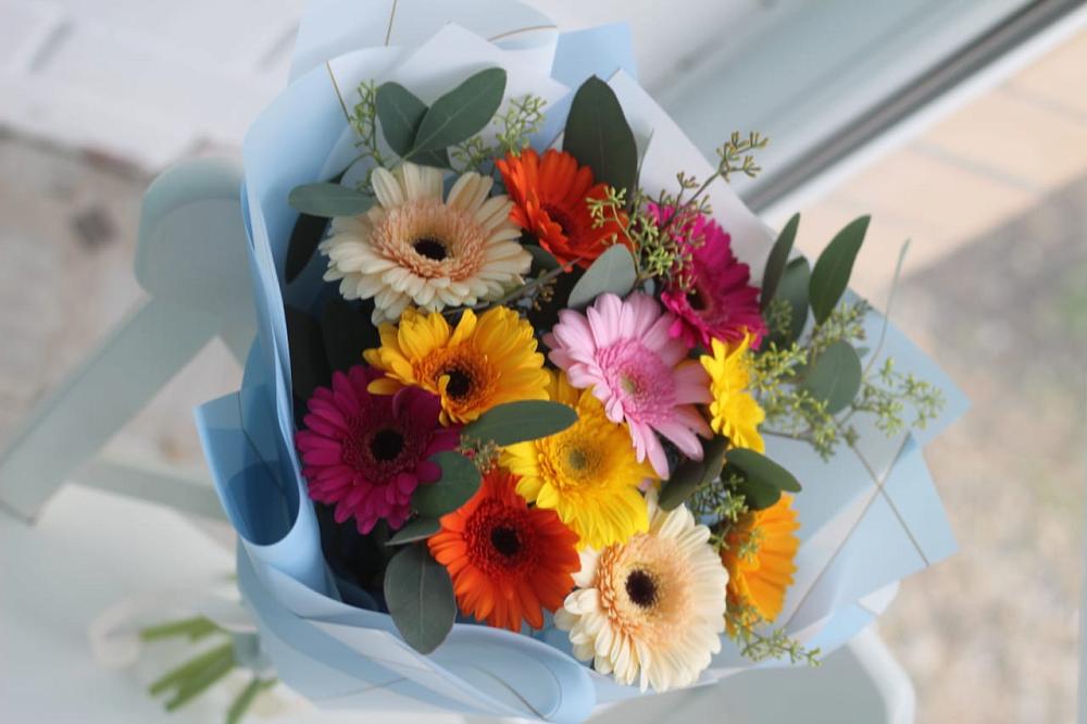 Букет цветов из: Герберы в Новохоперске