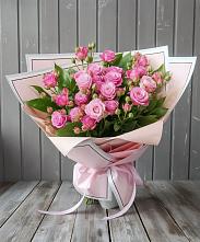 Букет Розовый кустик #REPLACE_PRED# Новохоперске