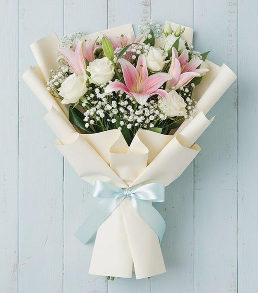 Букет цветов из: Лилии в Новохоперске
