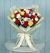 Букет цветов из:  Розы в Новохоперске