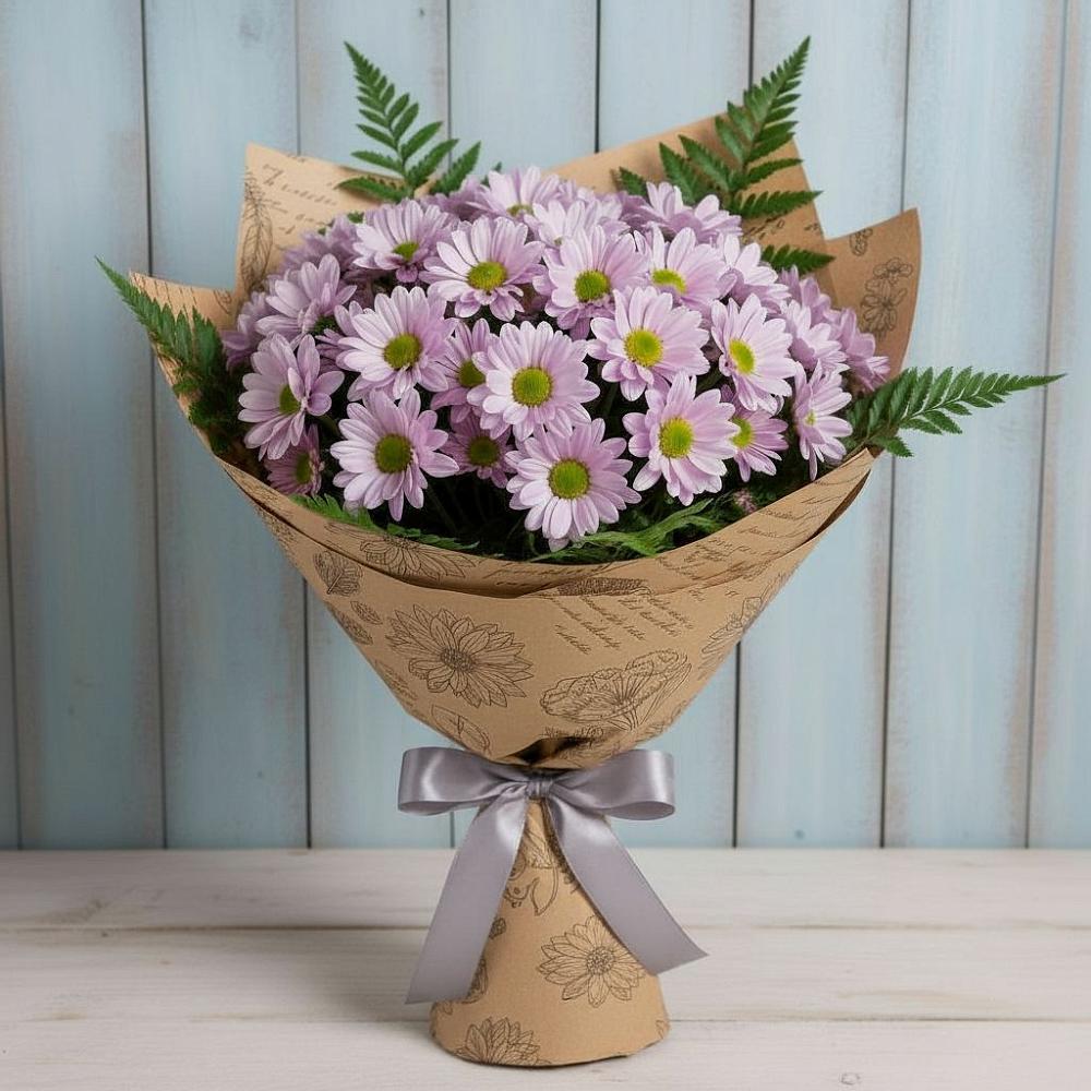 Букет цветов из: Хризантемы в Новохоперске