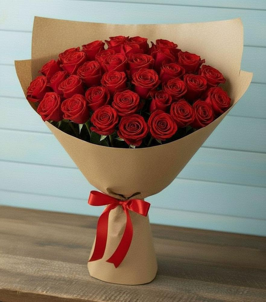 Букет Красные розы Милано в Новохоперске