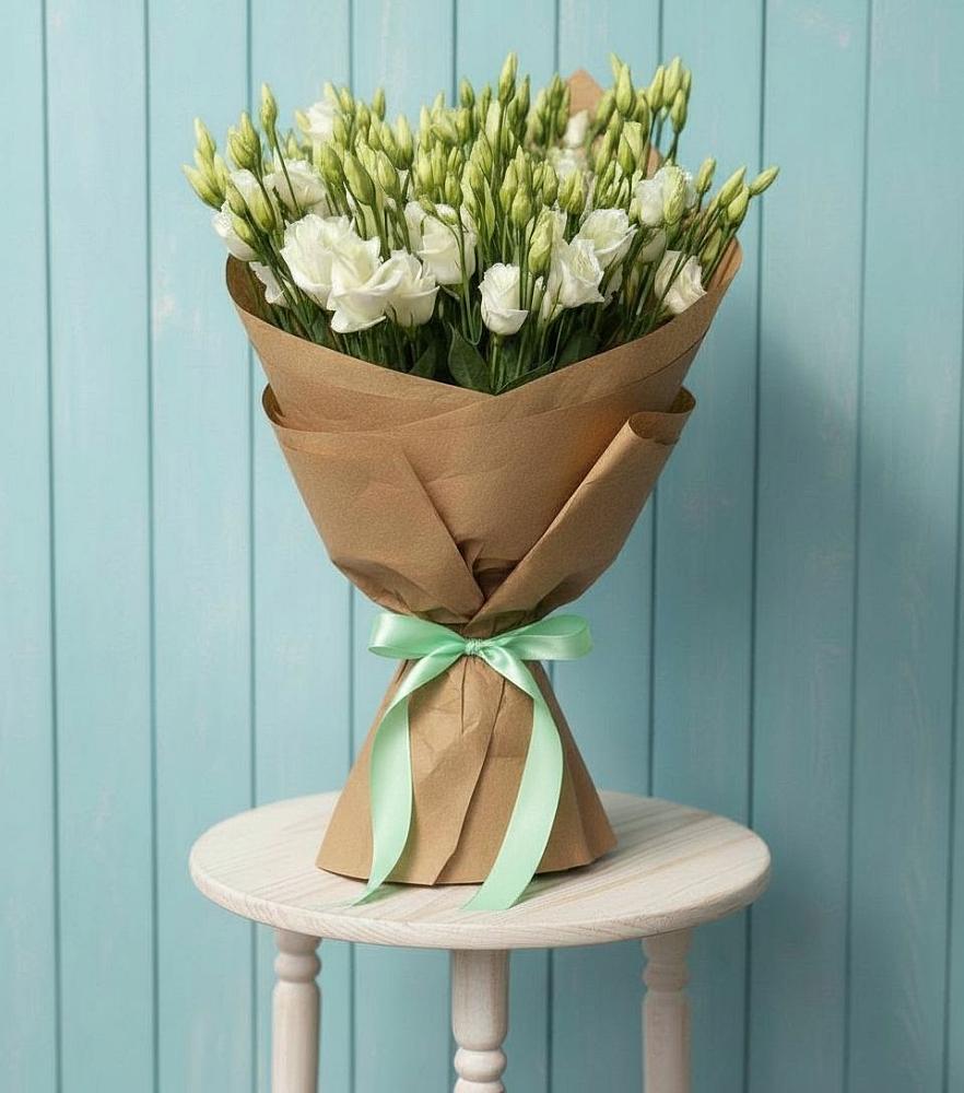 Букет цветов из: Лизиантусы в Новохоперске