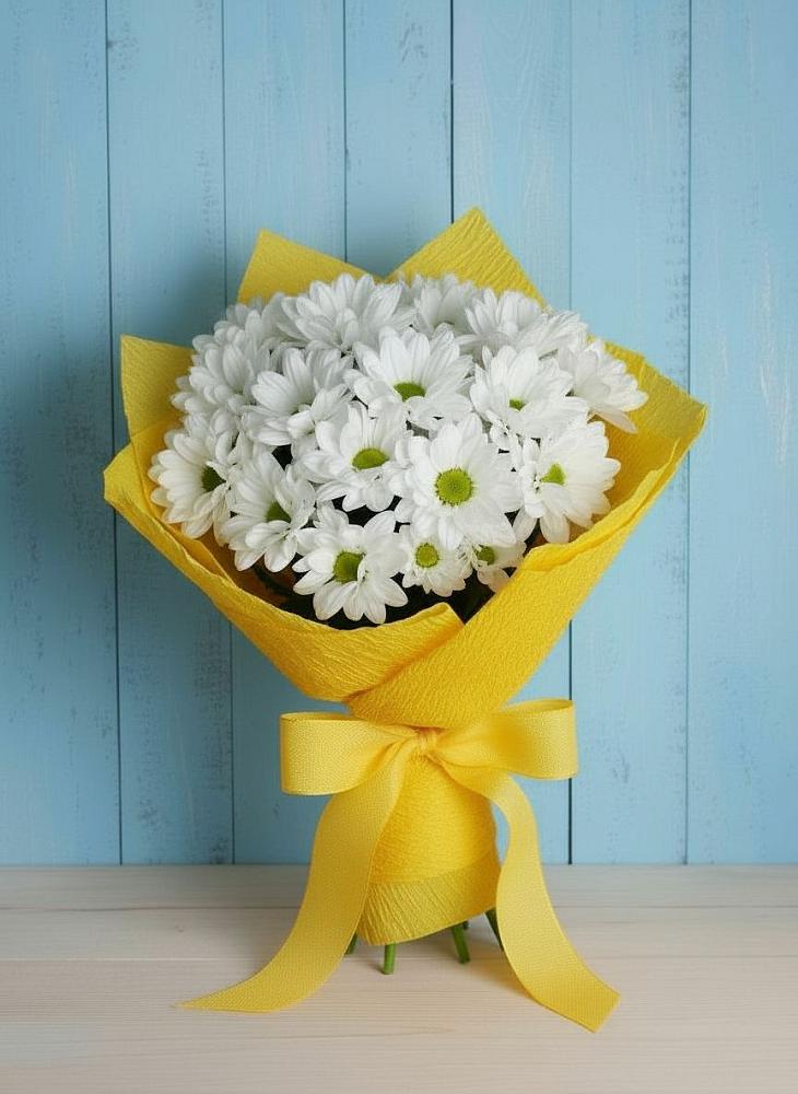 Букет цветов из: Хризантемы в Новохоперске