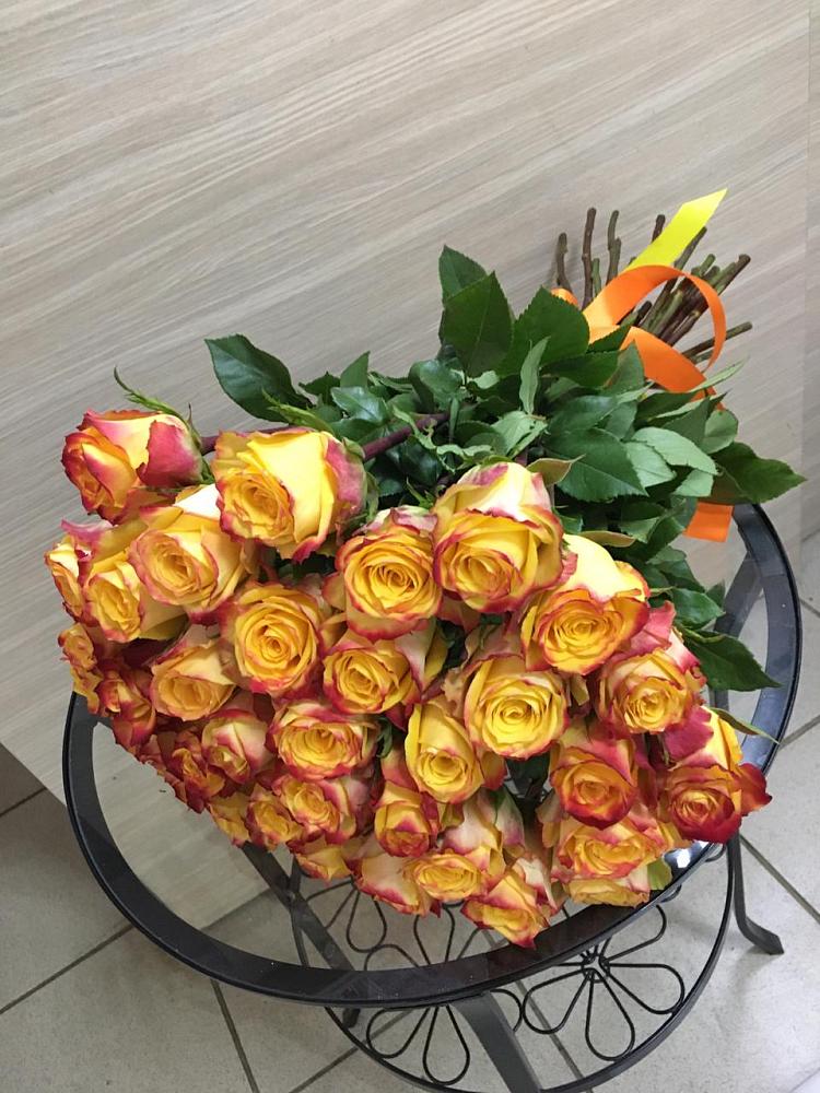 Букет Желтые розы в Новохоперске