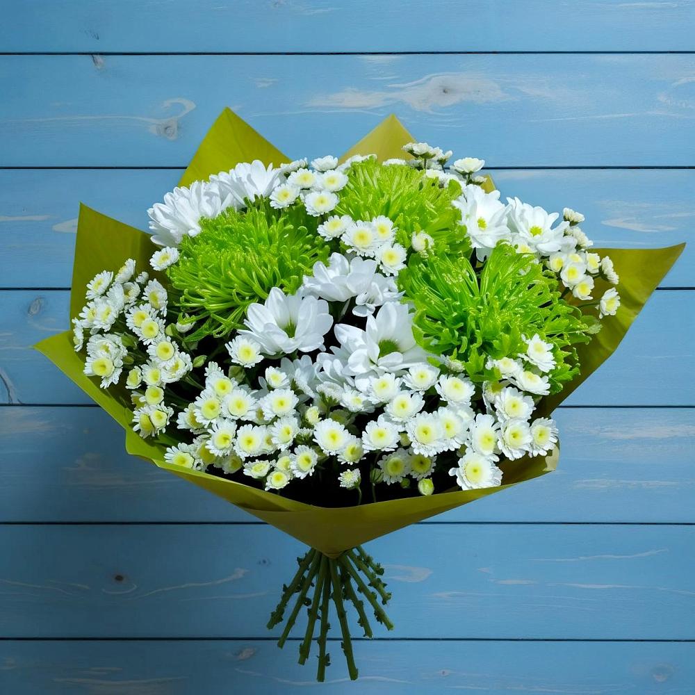 Букет цветов из: Хризантемы в Новохоперске