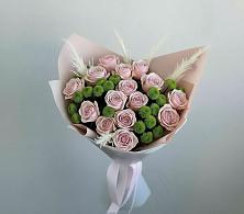 Букет цветов из:  Розы и Хризантемы в Новохоперске