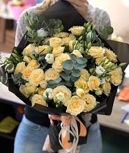 Букет цветов из:  Розы и Лизиантусы #REPLACE_PRED# Новохоперске