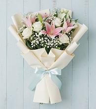 Букет цветов из:  Лилии в Новохоперске